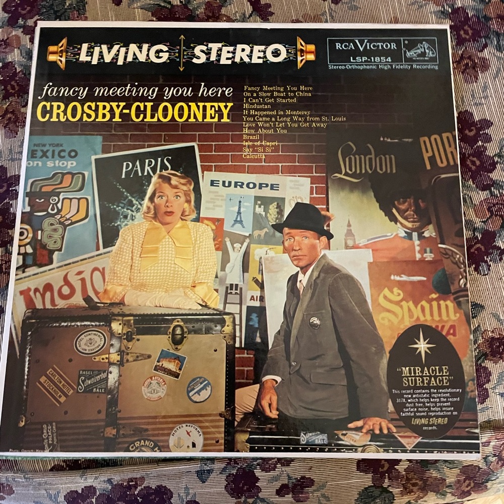 Crosby Clooney vinyl‎ album music vintage
